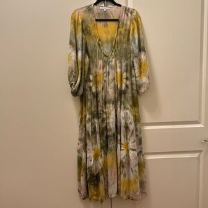 Young Fabulous and Broke Tie Dye Boho dress